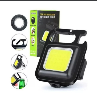 Linterna Llavero Led - Recargable Multiuso